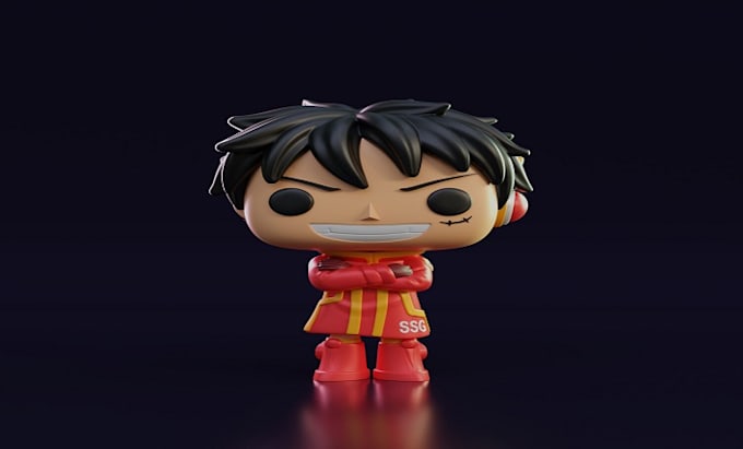 Gig Preview - Create your own funko pop mini funko pop fnaf character for 3d printing