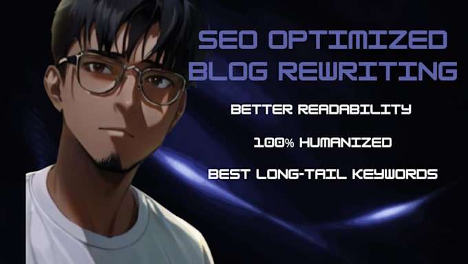 Gig Preview - Rewrite blog posts for SEO with meta tags, and readability