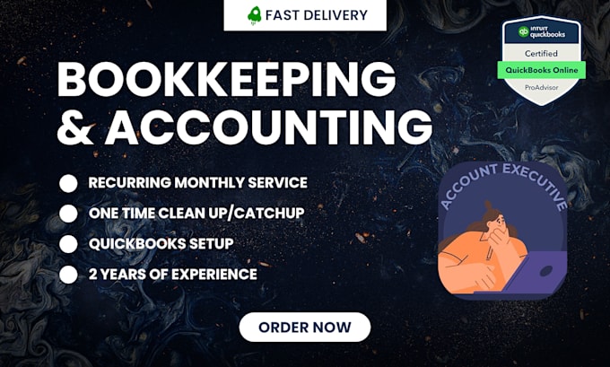 Bestseller - provide professional quickbooks bookkeeping services