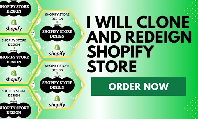 Gig Preview - Clone shopify store duplicate edit upgrade revamp redesign shopify store