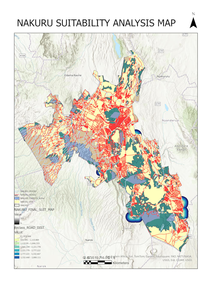 Gig Preview - Analyze and visualize spatial data for your gis projects and reports