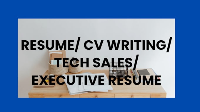 Bestseller - provide tech sales, executive resume, tech resume, ats resume, and cover letter