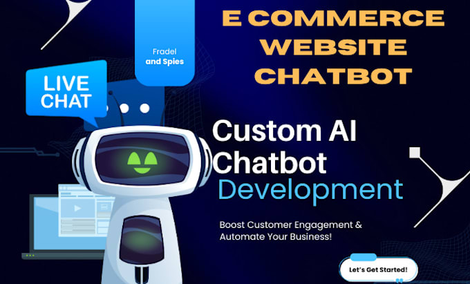 Gig Preview - Build ecommerce ai saas website chatbot tts stt conversational voice ai calling