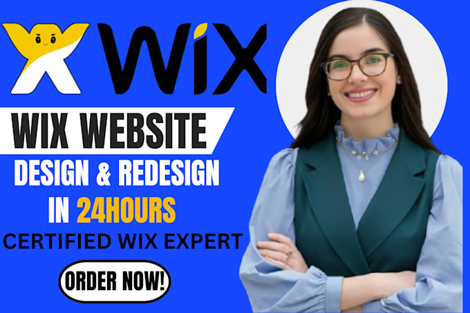 Gig Preview - Be your wix expert, wix developer to design or redesign wix website online store