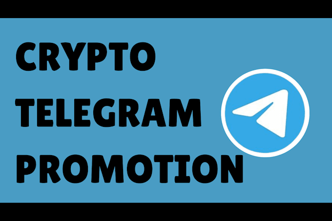 Gig Preview - Do crypto telegram promotion telegram marketing crypto pump, token promotion