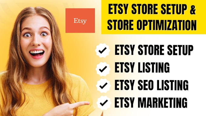 Bestseller - do advanced shopify etsy seo listing etsy listing and etsy shop setup