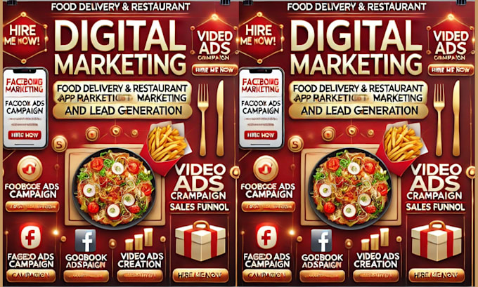 Gig Preview - Food delivery app marketing leads  restaurant app marketing leads generation