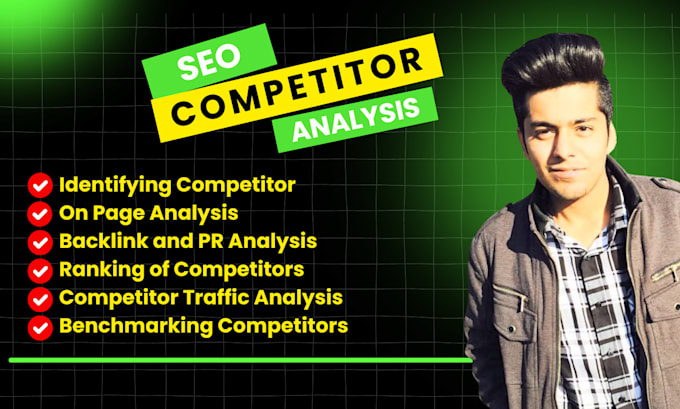 Gig Preview - Do SEO competitor audit reports, keyword research using ahrefs, semrush