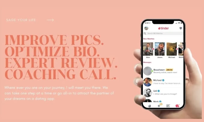 Gig Preview - Build dating app like tinder