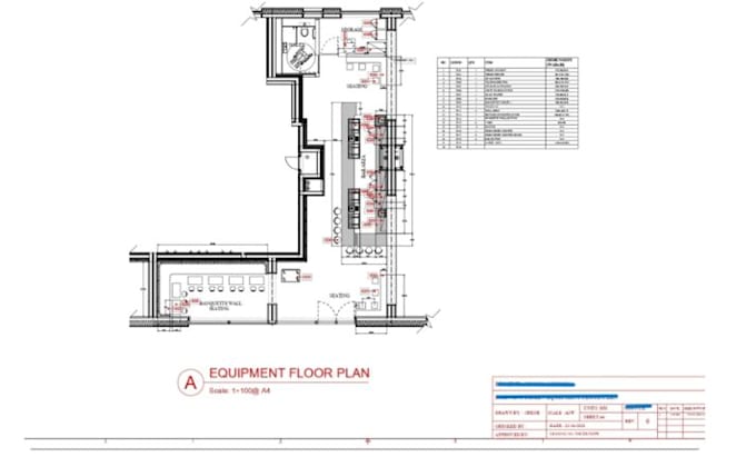 Gig Preview - Commercial kitchen design with mep and process planning