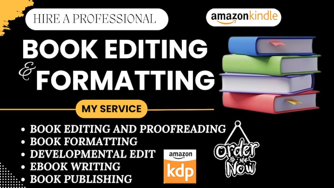 Bestseller - proofread, book edit and format your recipe book, ebook, fiction and nonfiction