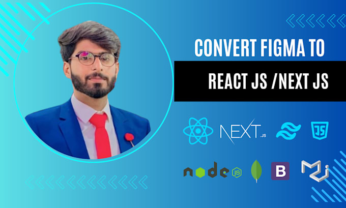 Bestseller - convert figma to react js, next js using tailwind CSS