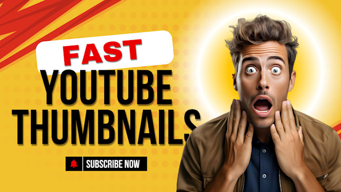 Gig Preview - Attractive youtube thumbnails for viral videos