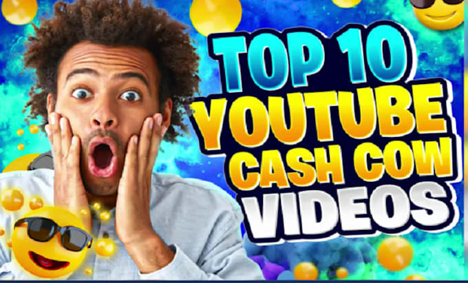 Gig Preview - Create automated cash cow videos for cash cow youtube