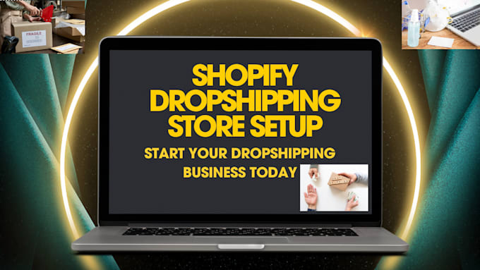 Gig Preview - Do a professional shopify dropshipping store setup