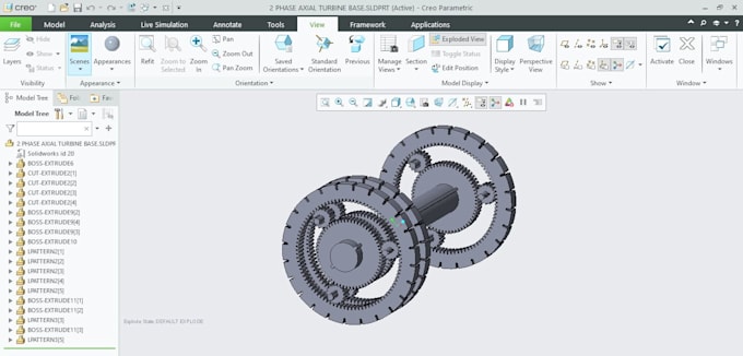 Gig Preview - Do 3d cad design product design using creo and solidworks