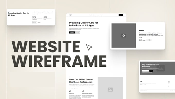 Gig Preview - Design design wireframe and prototype for your website or app