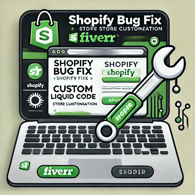 Gig Preview - Do shopify bug fix, shopify customization and shopify custom code