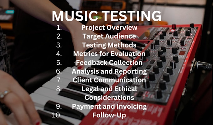 Gig Preview - Professional music testing service quality assurance for tracks