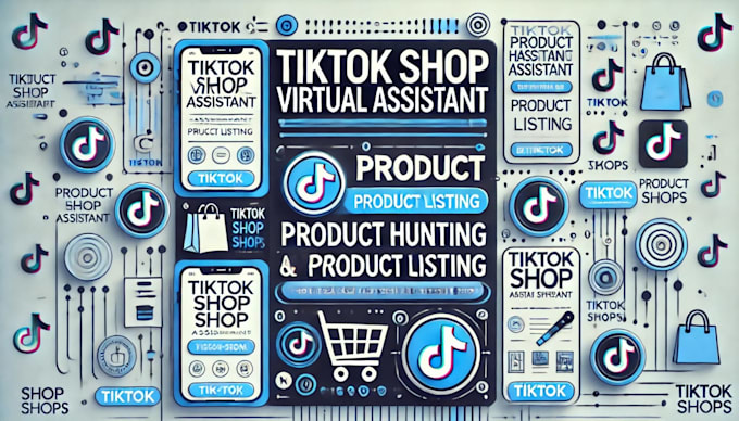 Gig Preview - Set up tiktok shop with product hunting, product listing, and automation