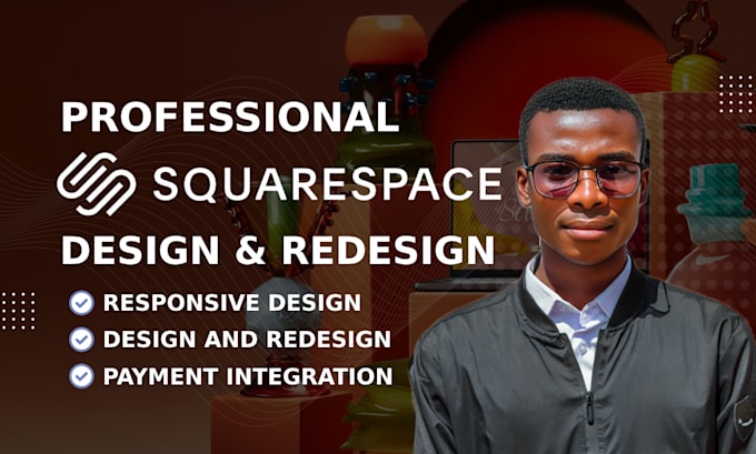 Bestseller - design or redesign squarespace website, fix squarespace issues