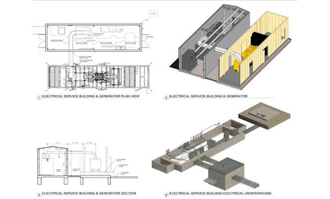 Gig Preview - Create a professional electrical plan, mep drawing, and lighting design