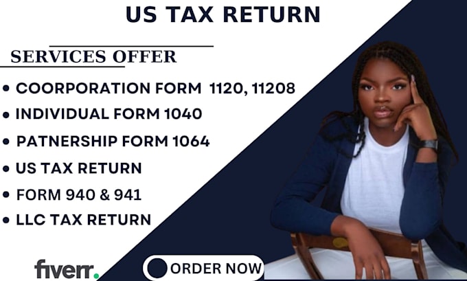 Bestseller - set up and efile individual and business 1040, 1120, 1065 US tax returns