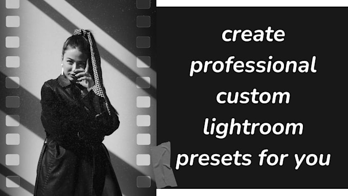 Gig Preview - Create professional custom lightroom presets for you