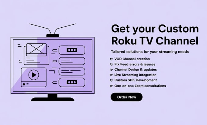 Gig Preview - Create roku channel, roku sdk, roku app, amazon fire tv, firestick channel