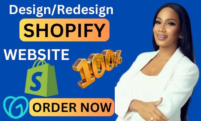 Gig Preview - Design a high converting shopify dropshipping store and shopify website