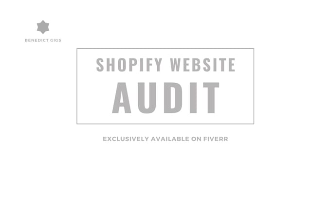 Gig Preview - Professionally review and audit your shopify store to increase conversion