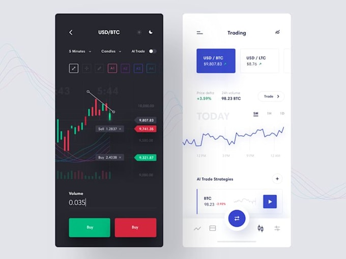 Gig Preview - Develop forex trading app, trading app, stock trading app, crypto trading app