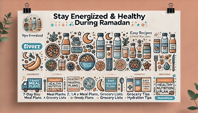 Gig Preview - Create a ramadan healthy nutrition program