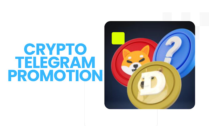 Gig Preview - Crypto telegram promotion solana memecoin promotion