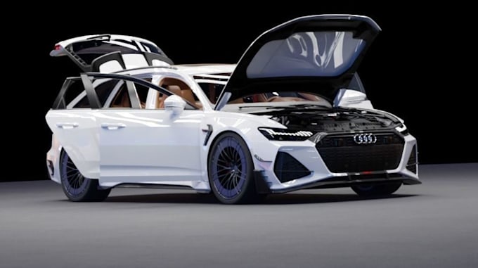 Gig Preview - Redesign 3d car model, hybrid sport car, motorcycle rendering, 3dcompact vehicle