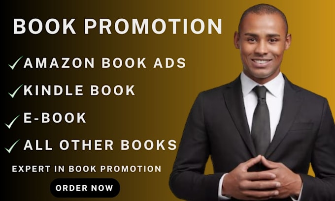 Gig Preview - Do viral amazon book promotion, kindle book advertising and ebook marketing