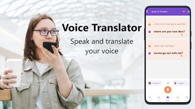 Gig Preview - Build ai voice translator app, ai video translator, ai language translator app