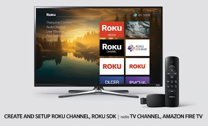 Gig Preview - Develop professional roku channel