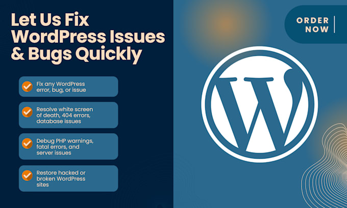 Gig Preview - Fix any type of wordpress issues and bugs quickly