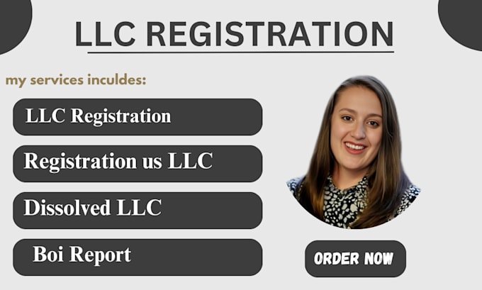 Bestseller - register,amend,dissolve your us llc,apply for ein and file bio report