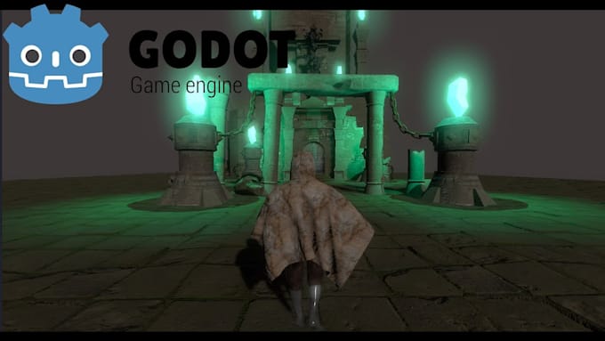 Gig Preview - Craft 2d 3d godot4 game,fix bugs,levels,multiplayer,script,map,animation, vfx