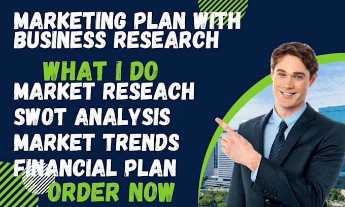 Gig Preview - Business plan writer marketing research marketing plan financial model swot plan