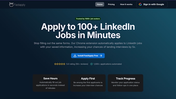 Gig Preview - Make a linkedin easy apply bot now apply unlimited jobs while sleeping