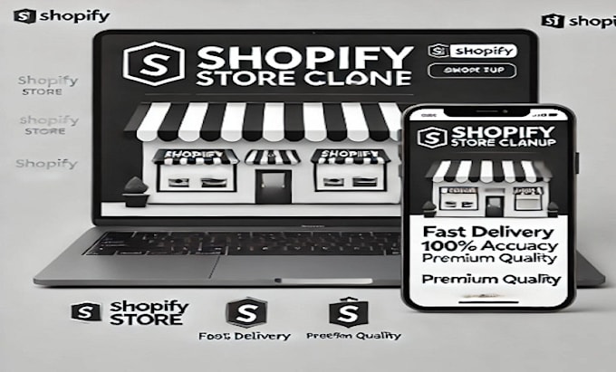 Gig Preview - Clone, copy, or replicate any shopify store with hundred percent accuracy