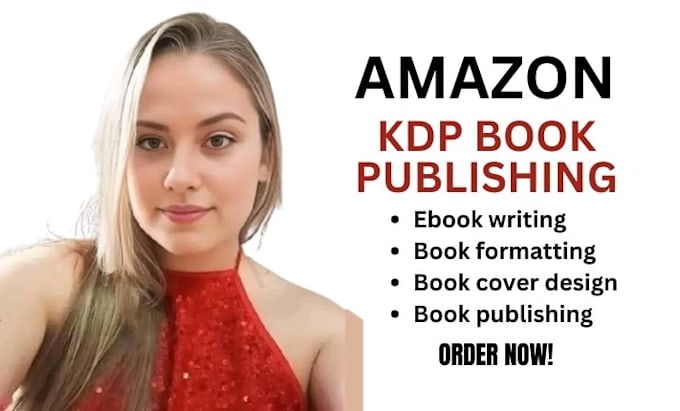 Gig Preview - Do amazon KDP book publishing amazon kindle self publishing KDP promotion