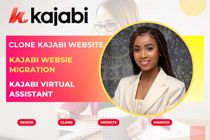 Gig Preview - Migrate kajabi website, clone kajabi website, kajabi expert