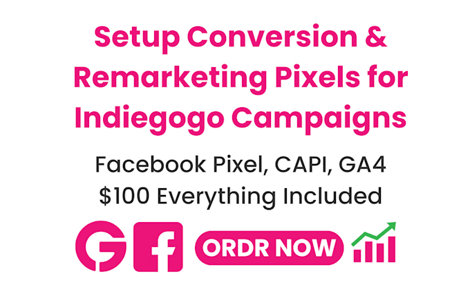 Gig Preview - Setup capi pixel for indiegogo campaign or shopify store