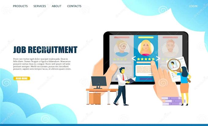 Gig Preview - Build saas ai powered job board, staffing or recruitment website