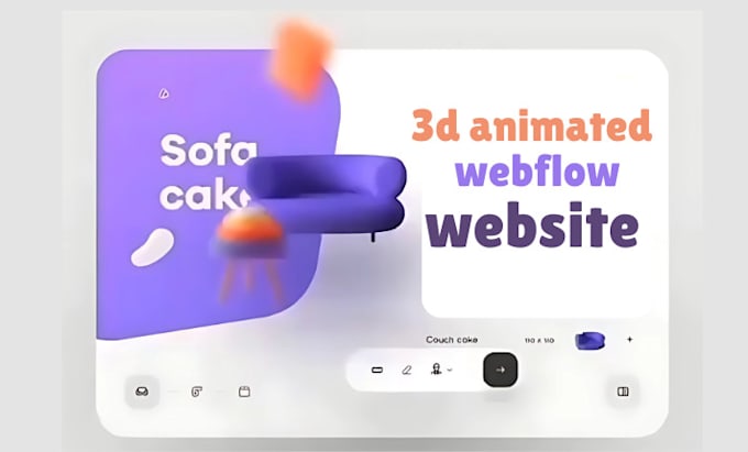 Gig Preview - Do 3d configuration website, interactive threejs website, webgl, gsap, webflow