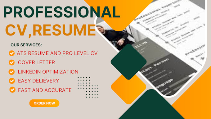 Bestseller - write professional CV, best resume, cover letters and  linkedin